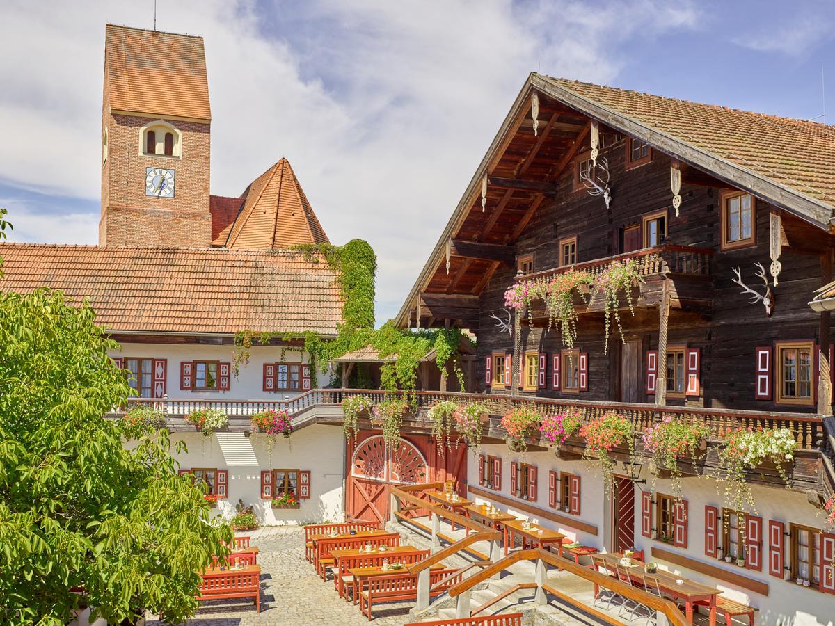 Hotel Gutshof Uttlau Haarbach Exterior foto